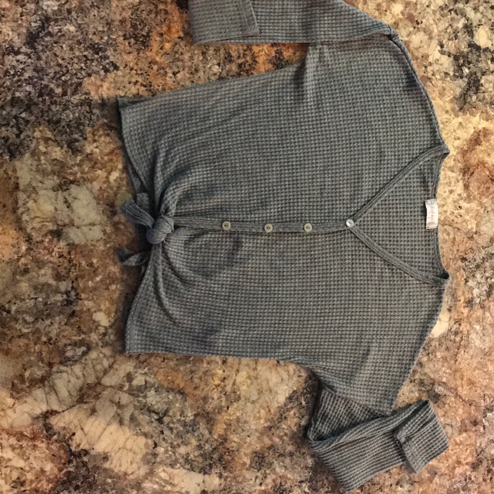 Dark green sweater